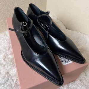 Miu Miu Leather Pumps Women's Size: 5.5 | IT 35.5
